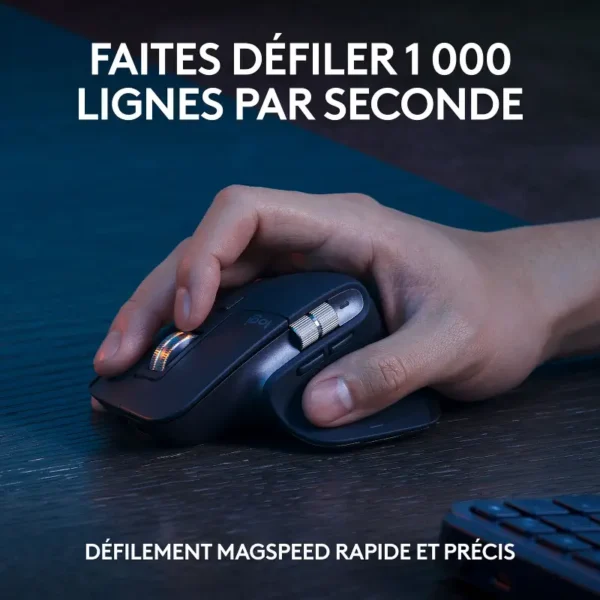 Logitech MX Keys S Combo (Graphite) prix maroc