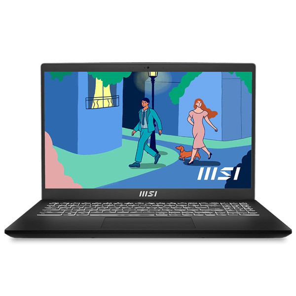 MSI MODERN 15 H B13M-261MA Intel i7-13620H/16Go DDR4/512GB SSD/15.6" FHD IPS/Win11 - Noir Classic