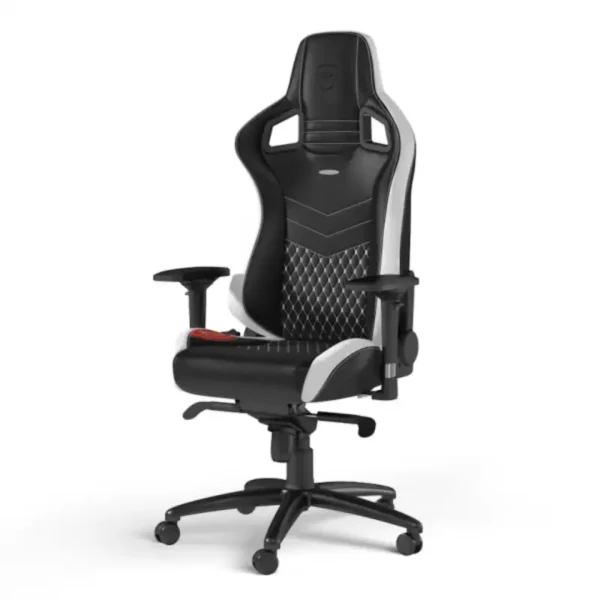 Noblechairs EPIC Real Leather Black/Red/White prix maroc