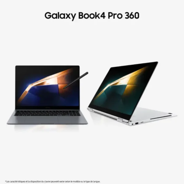 Samsung Galaxy Book4 Pro 360 16" (NP960QGK-KG2FR) Ultra 7 155H/16 Go DDR5/512 Go/Intel Arc Graphics/16" AMOLED (SANS EMBALLAGE) prix maroc