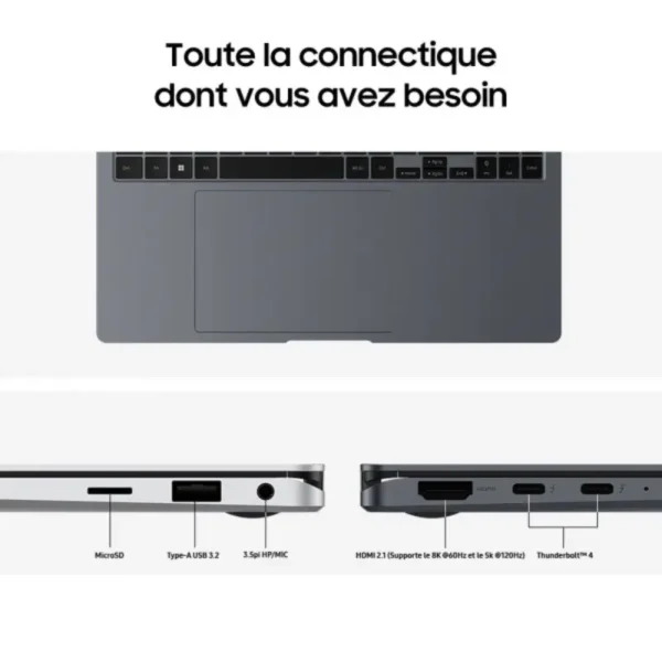 Samsung Galaxy Book4 Pro 360 16" (NP960QGK-KG2FR) Ultra 7 155H/16 Go DDR5/512 Go/Intel Arc Graphics/16" AMOLED (SANS EMBALLAGE) prix maroc