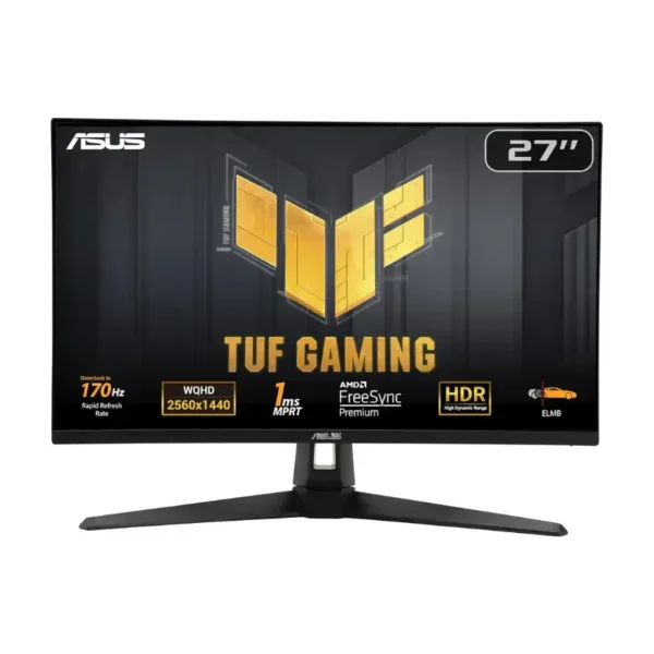 asus tuf gaming vg27aqa1a 27′′ wqhd 170hz 1ms prix maroc