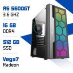 PC Gamer Ryzen 5 5600GT avec Vega 7 –