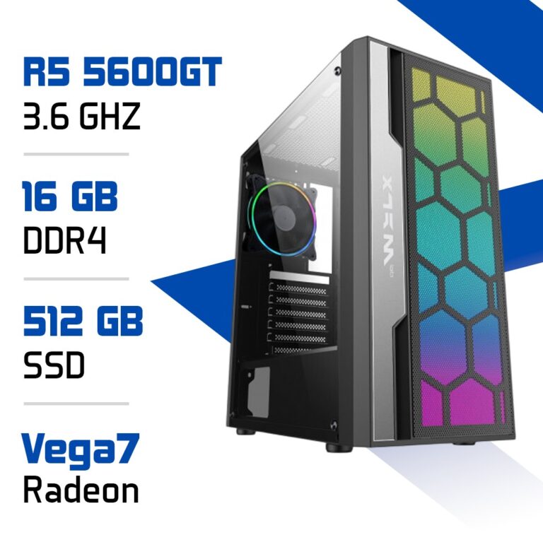 PC Gamer Ryzen 5 5600GT avec Vega 7 –