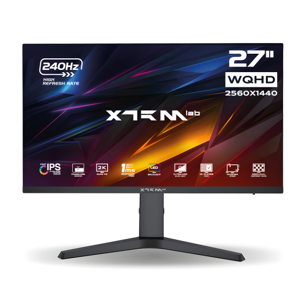 XTRMLAB X27G24IQF – Écran Gamer 27" 2K 240Hz Fast IPS au Maroc