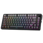 Redragon K673 PRO 75% Wireless RGB Red Switches (Concrete Jungle)– Le clavier mécanique sans fil haute performance disponible au Maroc