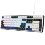 Redragon K689 Wired Mechanical Keyboard (Cerulean Polar) – Performance et Style au Maroc
