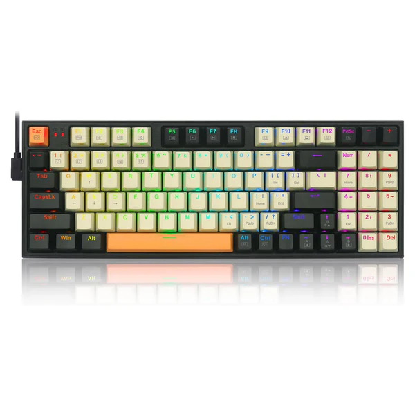 Redragon K636 CLO RGB Red Switches – Le Clavier Compact et Performant pour les Gamers au Maroc
