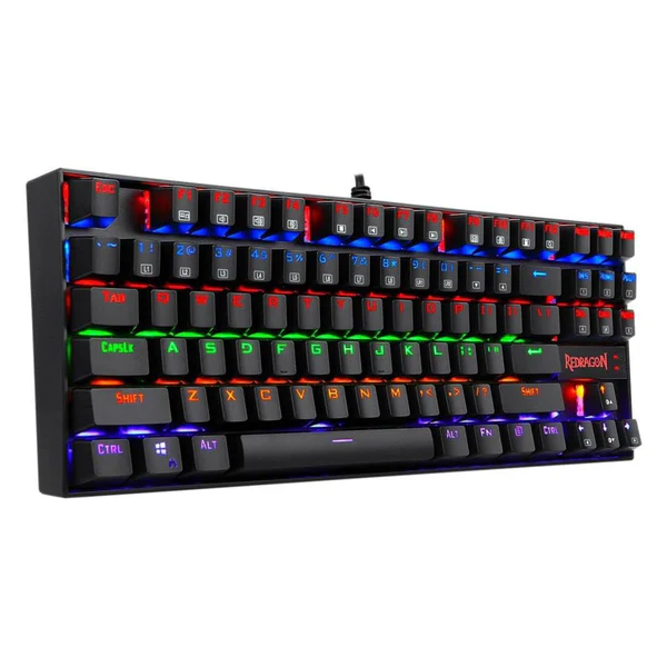 Redragon K552 TKL RGB (Outemu Red Switches) – Le Clavier Mécanique Silencieux et Performant au Maroc