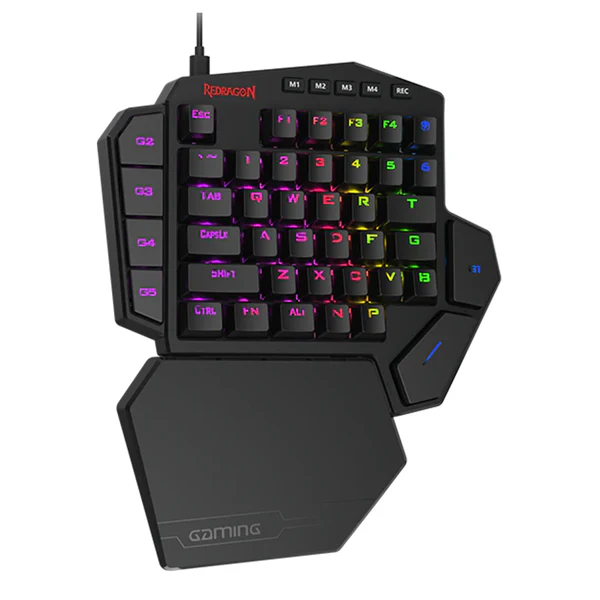 Redragon K585 DITI One-Handed RGB Maroc – Le clavier gaming une main ultime