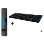 Logitech G G915 Lightspeed Carbone (Tactile Version) + Logitech G G840 XL