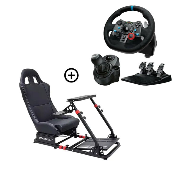PlaySeat GY033B + Logitech G29 + Shifter