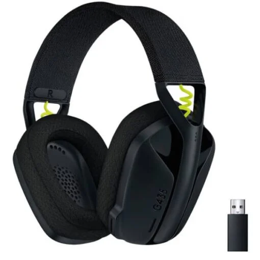 Logitech G435 Noir – Casque Gaming Sans Fil Ultra-Léger et Immersif au Maroc