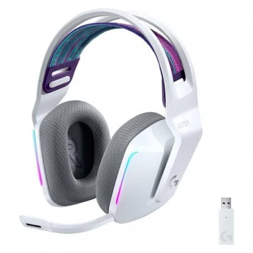 Logitech G733 Lightspeed Blanc au Maroc : Casque Gaming Sans Fil Haut de Gamme