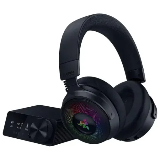Casque Gaming Razer Kraken v4 Pro Maroc – Performance, immersion et confort ultime