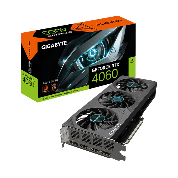Gigabyte GeForce RTX 4060 EAGLE OC 8GB GDDR6 Maroc : performance optimisée pour les gamers et créateurs