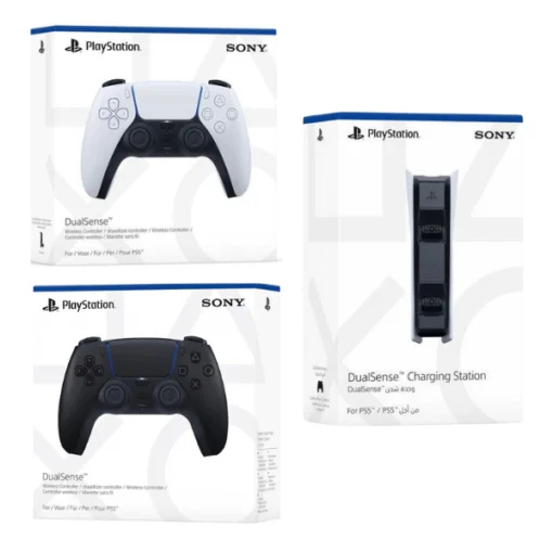 Bundle Manettes PS5 V2 + Sony DualSense Charging Station