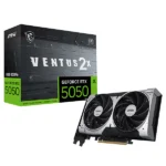 MSI GeForce RTX 5050 8G VENTUS 2X OC : la carte graphique pensée pour les gamers d’aujourd’hui