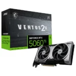 MSI GeForce RTX 5060 Ti 16G VENTUS 2X OC PLUS - La nouvelle génération graphique pensée pour les créateurs et gamers en haute résolution