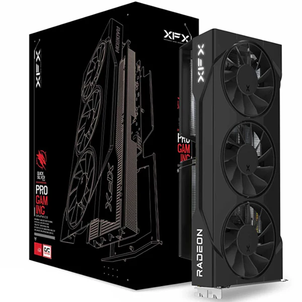 XFX AMD Radeon RX 9060 XT Swift OC Triple Fan Gaming Edition 16GB Maroc – Puissance et fluidité garanties