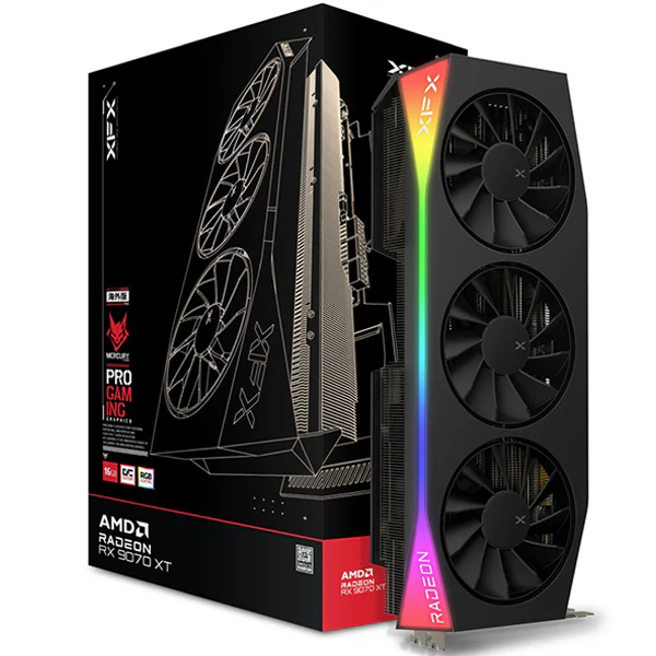 XFX AMD Radeon RX 9070XT Mercury OC Gaming Edition 16GB Maroc – La carte graphique d’exception