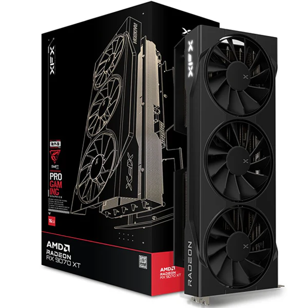 XFX AMD Radeon RX 9070 XT Swift Triple Fan : La carte graphique ultime pour les gamers marocains exigeants