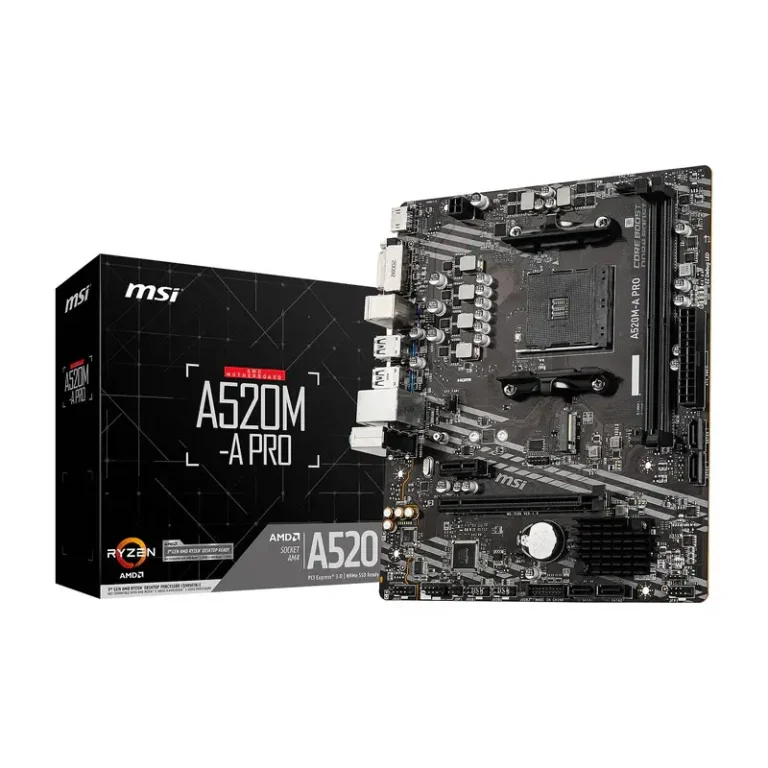 MSI A520M-A PRO Prix MAROC